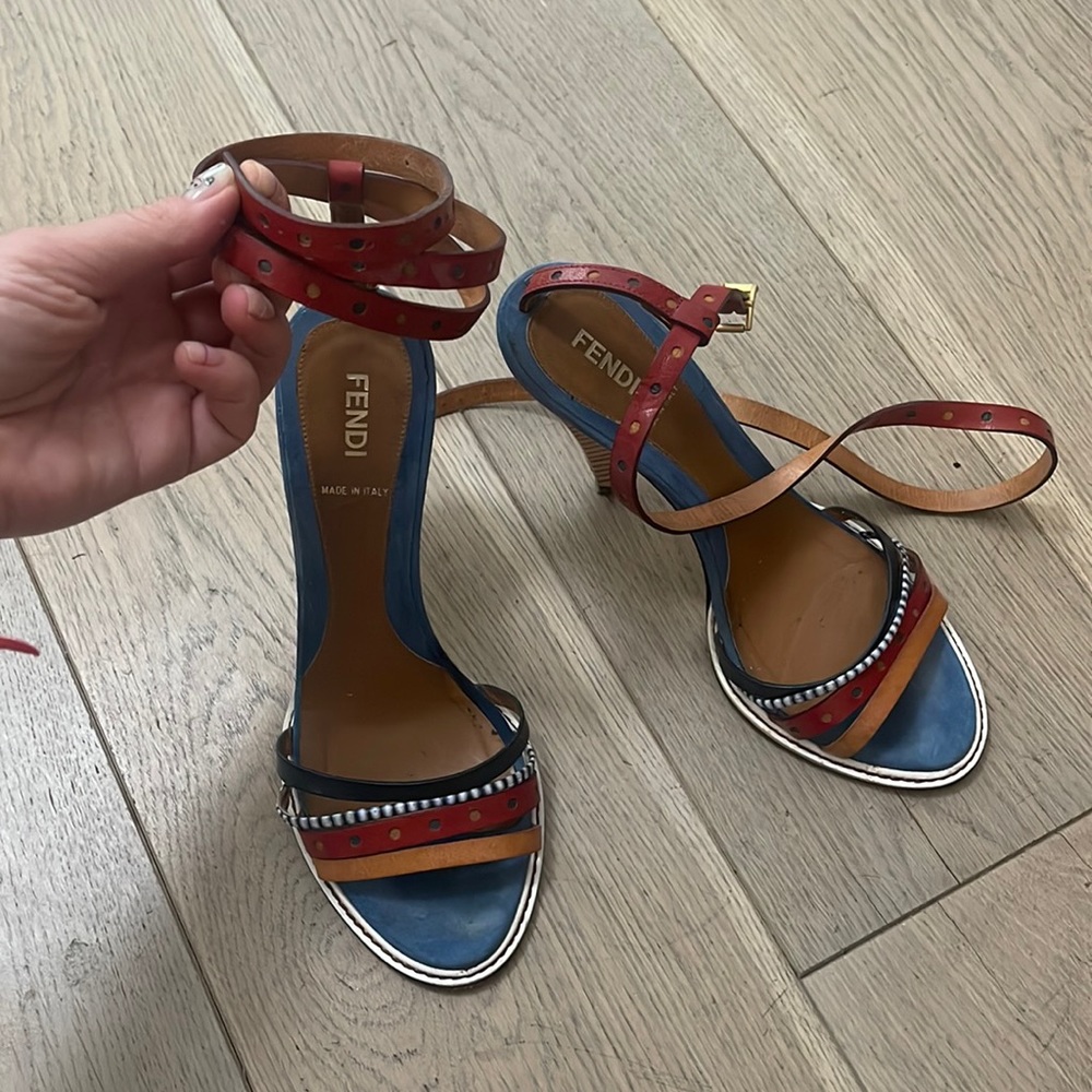Fendi Strap Sandals
